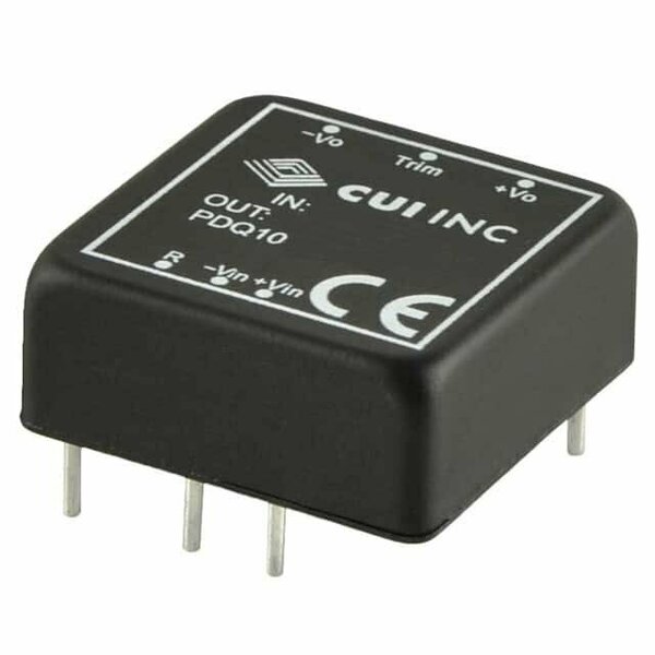 Cui Isolated Dc/Dc Converters 10W 18-75Vin 12Vout 835Ma Iso Reg Dip PDQ10-Q48-S12-D